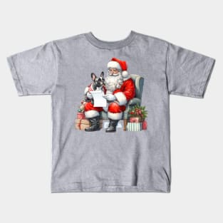 Making a List - French Bulldog Kids T-Shirt